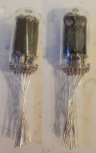 (image for) ITT GNP-17 Nixie Tube