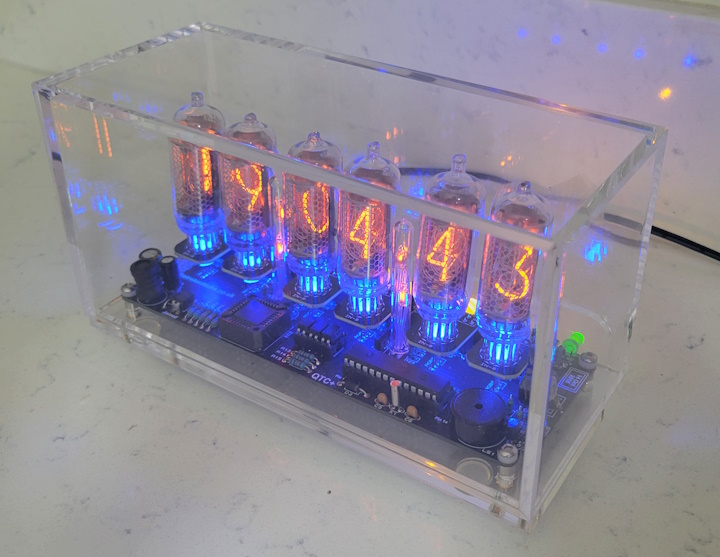 (image for) IN-8 Nixie Bundle (PRISMA Case) with GPS or WiFi Time Sync