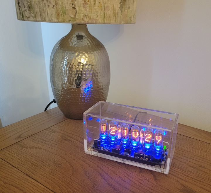 (image for) GN-24A Nixie Bundle (PRISMA Case) with GPS or WiFi Time Sync